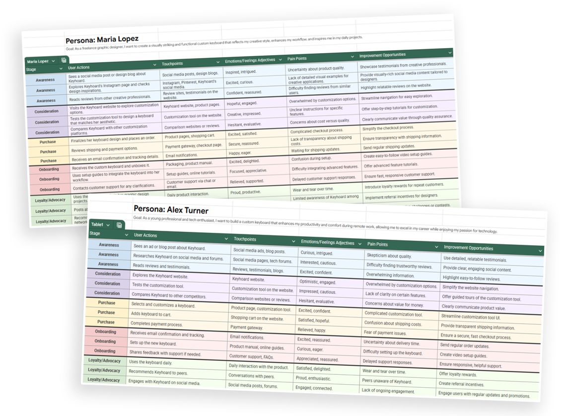 Keyhoard User Journey Map